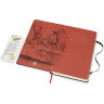 Ежедневник MOLESKINE LE ALICE IN WONDERLAND LARGE 21 (черный) DAL12DC3Y21